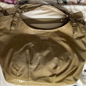 Madison Patent Leather Shoulder Bag